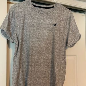 Hollister grey t shirt